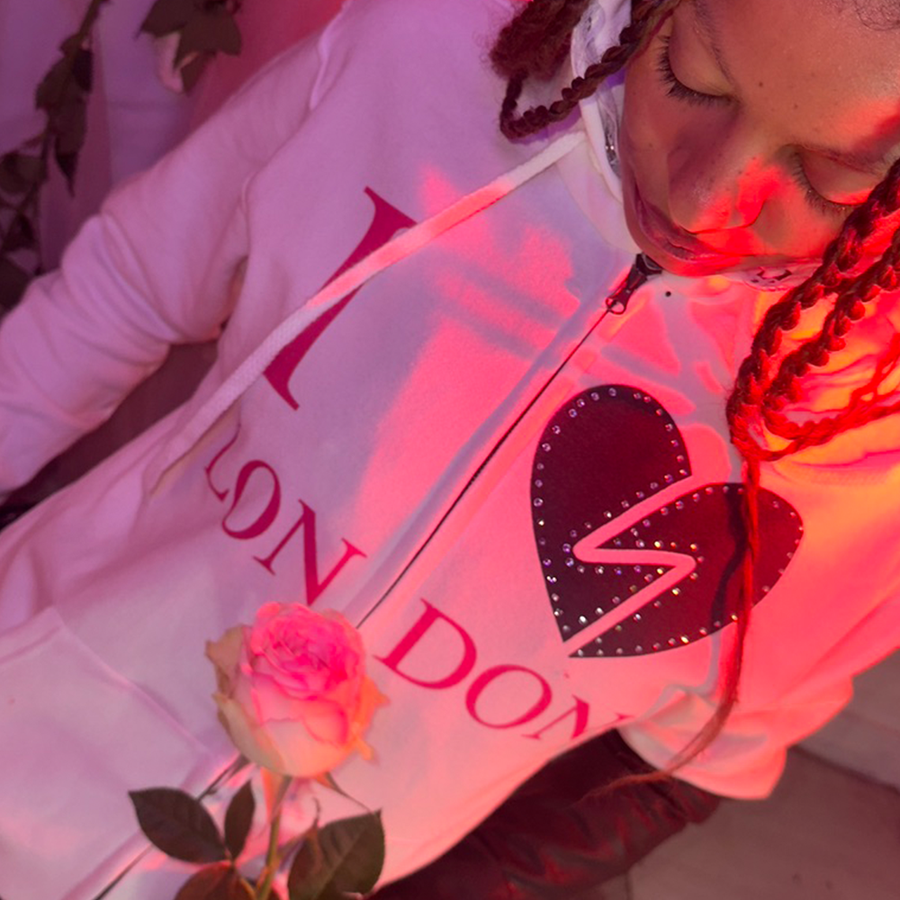 I </3 LONDON HOODIE